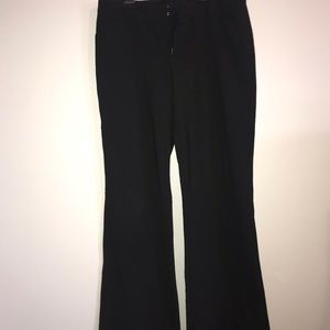 black bootcut 4R dress pants from Gap
